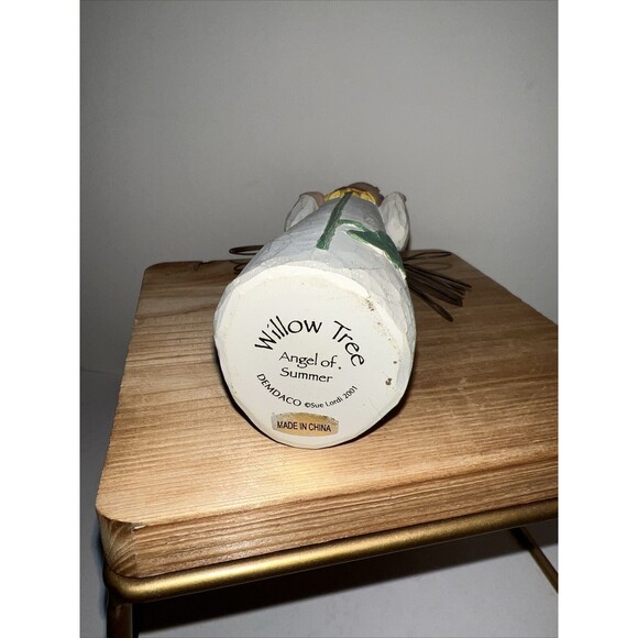 WILLOW TREE Angel of Summer Demdaco Sue Lordi 2001 USED CLEAN - NO BOX - Picture 3 of 3